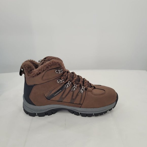 Lamincoa Winter Snow Hiking Boots For Women Fur-Lined (Size 6) Brown - Picture 7 of 13